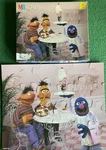 Vintage Milton Bradley Sesame Street 24 Piece Jigsaw Puzzle Bert Ernie Ice Cream. Fixed Price $12.00.