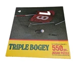 Triple Bogey 550 Piece Puzzle By Hoyle 18 X 24 - New Sealed. Fixed Price $9.99.