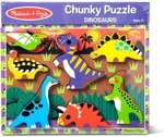 Melissa & Doug Dinosaur Wooden Chunky Puzzle (7 Pcs). Fixed Price $14.99.