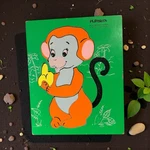 Playskool Wooden Puzzle Monkey Shines 165-4 Vintage 7 Piece. Fixed Price $12.00.