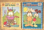Lot Of 2 Vintage Garfield Lets Play And Fun Friends Bendon Paw Tray Puzzle. Fixed Price $14.00.