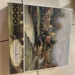 Puzzle Thomas Kinkade Springbok Lamplight Village River 1000 Piece New Sealed X1. Fixed Price $29.99.