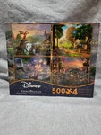 Thomas Kincade Disney Jigsaw Puzzle 4 1. Fixed Price $11.00.