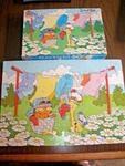 Vintage Garfield 60 Piece Puzzle Mb Milton Bradley Complete 16" X 11" Laundry. Fixed Price $12.99.