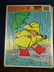 Paddington Bear Rain Umbrella Frame Tray Puzzle 1989 Golden 12 Pc. U.s.a.. Fixed Price $12.75.