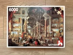 New Rare Nathan 6000 Picture Gallery Jigsaw Puzzle By Giovanni Pannini 1990. Fixed Price $217.53.
