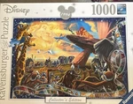 Ravensburger Jigsaw Puzzle Disney Collectors Edition Lion King 1994 1000 Piece. Fixed Price $19.00.