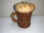 Puzzle Brain Teaser Chh Games Wooden Beer Mug 3D. Fixed Price $6.00.