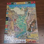 Vtg Jo Mora 1931 Yosemite Valley Puzzle Cartoon Map Piece Missing 2001. Fixed Price $20.69.