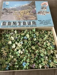 Milton Bradley Contour Jigsaw Puzzle 1968 Rare Vintage Raised Surface. Fixed Price $60.00.
