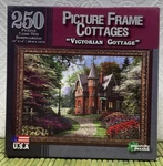 Victorian Picture Frame Cottages 250 Piece Papercity Puzzles New. Fixed Price $15.00.
