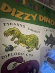 Vintage Golden Books Dizzy Dinos Puzzle.(unused, Sealed) Manufactured Late 1980S. Fixed Price $39.99.