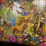 Puzzle Buffalo 500 Piece Amazing Nature Includes Poster G2. Fixed Price $13.50.
