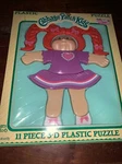 Cabbage Patch Kids Plastic Illco 11 Piece 3-D Puzzle Ages 2-6 1983 Vtg Nip New. Fixed Price $26.99.