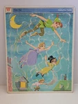 Vintage 1969 Peter Pan Walt Disney Whitman Frame Tray Puzzle # 4522. Fixed Price $20.00.