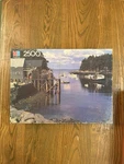 Vtg Milton Bradley Grand 2500 Puzzle (38"X26 ) 1986 New Harbor, Maine Sealed. Fixed Price $26.00.