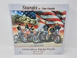 Sunsout Sturgis By Dan Hatala 1000 Piece Jigsaw Puzzle Rally New Sealed. Fixed Price $15.99.