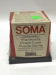Vintage Nos Parker Bros Piet Hein Denmark Soma Worlds Finest Cube Puzzle Game. Fixed Price $250.00.
