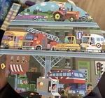 Janod Hat Box Puzzle Vehicles Jigsaw 100PC. Fixed Price $20.00.