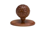 Chh Wooden 3D Golf Ball Brain Teaser Puzzle, 5.5", Brown. Fixed Price $27.99.