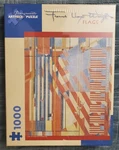 Frank Lloyd Wright Flags July Fourth, 1927 Pomegranate Puzzle 1000 Pc.. Fixed Price $19.95.