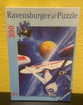 Retired 2012 Ravensburger Space Voyage Jigsaw Puzzle Sealed New 9+ 300PC 14"X19". Fixed Price $24.00.