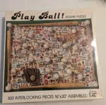 Play Ball Jigsaw Puzzle 500 Pc. 1990 Nordevco Still Sealed RC1. Fixed Price $12.99.