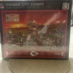 Nfl Kansas City Chiefs Search Puzzle Joe Journeyman 24"X18" 500 Pieces New. Fixed Price $13.20.