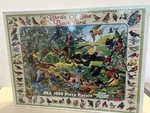 White Mountain Birds Of The Back Yard 1000 Piece Puzzle New Sealed 2009. Fixed Price $19.99.