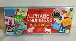 New Eeboo, Alphabet & Numbers Puzzle Pairs Oppenheim Gold Seal Best Toy Award. Fixed Price $27.00.