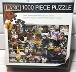 New!! Lang 1000 Pc American Cat Jigsaw Puzzle - Sealed. Fixed Price $16.99.