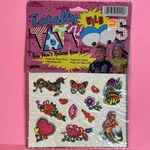 Totally Wild Tattoos Ja-ru No. 51 New Old Stock 1992 Unicorn Mermaid Butterfly. Fixed Price $14.99.