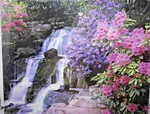 Springbok Blooming Waters Puzzle 1500 Pcs Waterfalls Rhododendron Jigsaw New. Fixed Price $34.99.