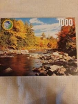 Leap Year 1000 Pc. Puzzle "swift River White Mt. Nat. Forest, Nh." New Sealed. Fixed Price $15.00.
