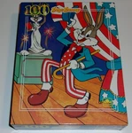 Golden Puzzle Bugs Bunny Uncle Sam 100 Piece Western Publishing 1990 Sealed New. Fixed Price $14.96.