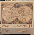 Springbok Map Of The World 1500-PIECE Jigsaw Puzzle 28.75X36 In. PZL9021 New. Fixed Price $16.80.
