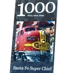 Santa Fe Super Chief Jigsaw Puzzle 1000 Pcs Fx/schmid Nib Train Locomotive New. Fixed Price $24.99.