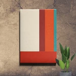 Geometric Color Block Retro Record Player Still Life Canvas Print. Fixed Price $11.76.