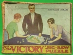 The "victory" Jig-saw C1930 Puzzle Box. Fixed Price $150.00.