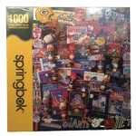 New Sealed Puzzle Springbok 1000PC, Football Fantasy, Bobbleheads & Superbowls.. Fixed Price $17.99.