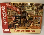 Springbok Americana Jigsaw Puzzle 500 Pieces Complete Made Usa. Fixed Price $11.95.