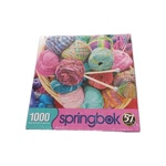 Springbok Jigsaw Puzzle Knit Fit Colorful Balls Of Yarn 1000 Pcs New! Sealed. Fixed Price $11.87.