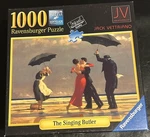 Ravensburger 1000 Piece Puzzle The Singing Butler Jack Vetteriano 1992 Complete. Fixed Price $18.99.