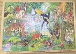 Melissa & Doug Wooden Rainforest Animals Tray Puzzle 26-99 Pieces Ages 7+. Fixed Price $16.11.