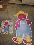Barneys Great Adventure The Movie Kid Sized Puzzle Feet 30 Pieces Complete New. Fixed Price $12.95.