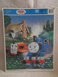 Tray 20 Pc. Puzzle, Vintage 1993 Golden Frame, Thomas The Tank Engine & Friends. Fixed Price $14.99.