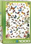 Butterflies 1000 Piece Jigsaw Puzzle Eurographics New. Fixed Price $31.99.