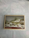 Cobble Hill Canadian Artist Blacksmith Shop Krieghoff Puzzle 1000 Piece Winter. Fixed Price $28.00.