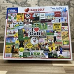 White Mountain Love Golf By Charlie Girard 1000 Piece Jigsaw Puzzle. Fixed Price $12.69.