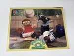 1984 Large Cabbage Patch Kids Baseball 35 Piece Floor Puzzle In Box 22"X17" Mb. Fixed Price $14.95.